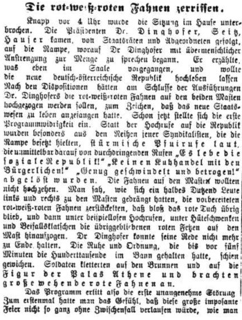 Neues Wiener Journal, 13. November 1918