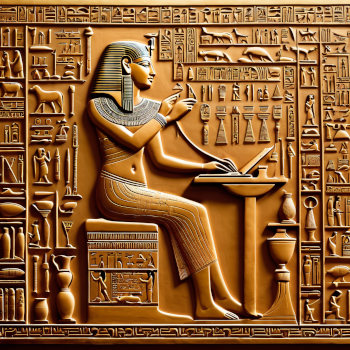 ägyptischer schreiber