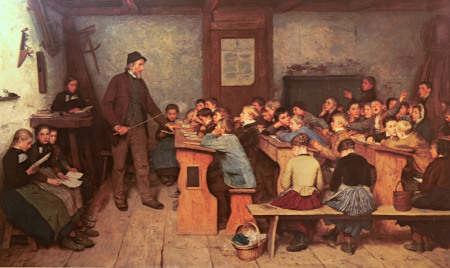 albert anker die dorfschule