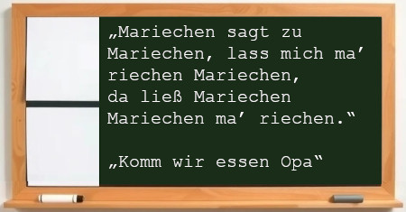 betonung von satzteilen