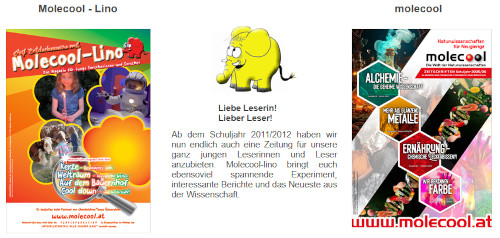 Zeitschriften Molecool und Molecool-Lino