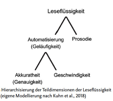 Diagramm Leseflüssigkeit