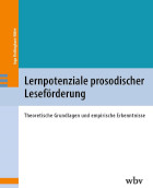 Inga Rottinghaus-Höfer, Lernpotenziale prosodischer Leseförderung