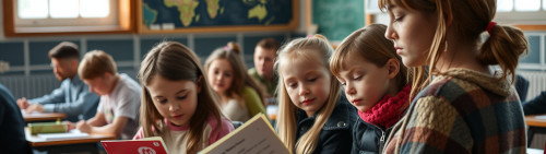 schüler lesen