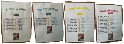 büchertaschen