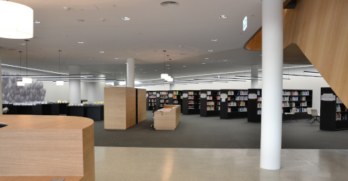 Stadtbücherei Innsbruck Innenraum